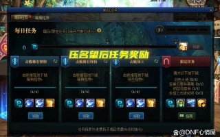 dnf限定任务，dnf限定任务是每天都有么