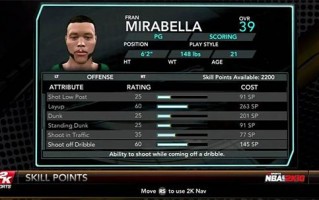 《NBA2K10》生涯修改器功能介绍