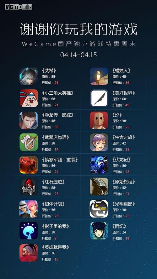 wegame有什么好玩游戏？