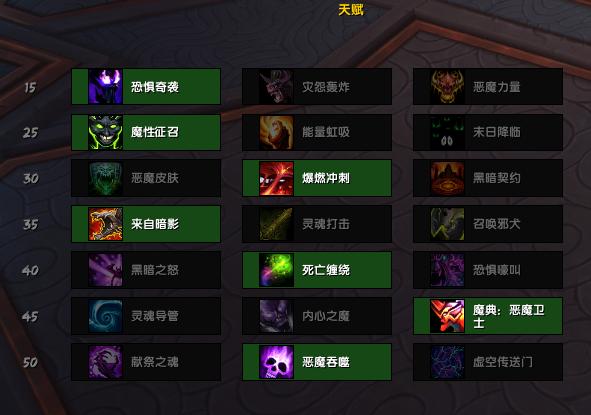 魔兽9.0盗贼狂徒天赋叶落？